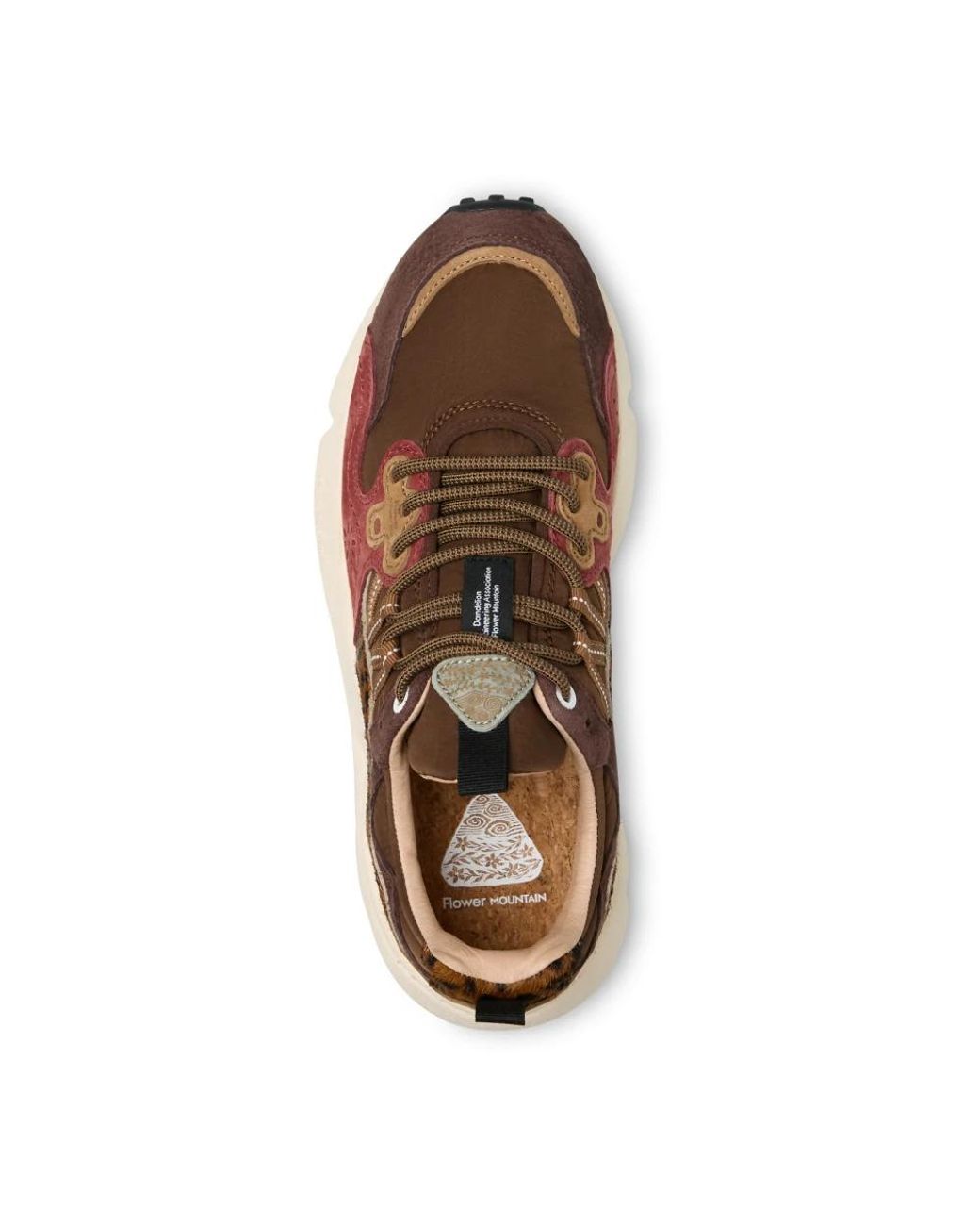 Flower Mountain Brown Sneakers