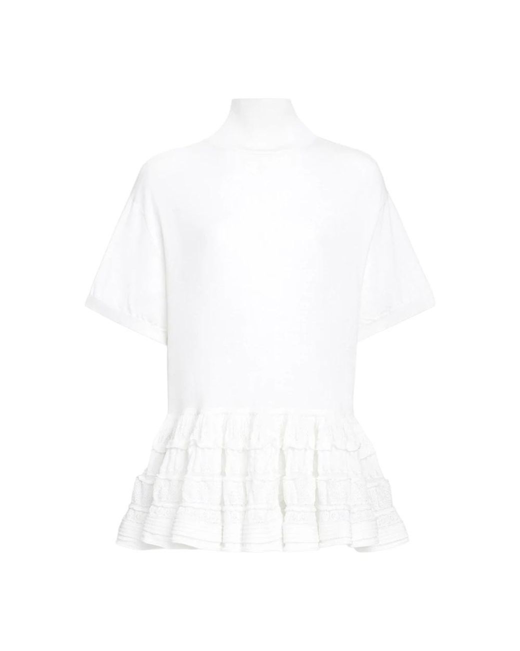 Alaïa White Turtlenecks
