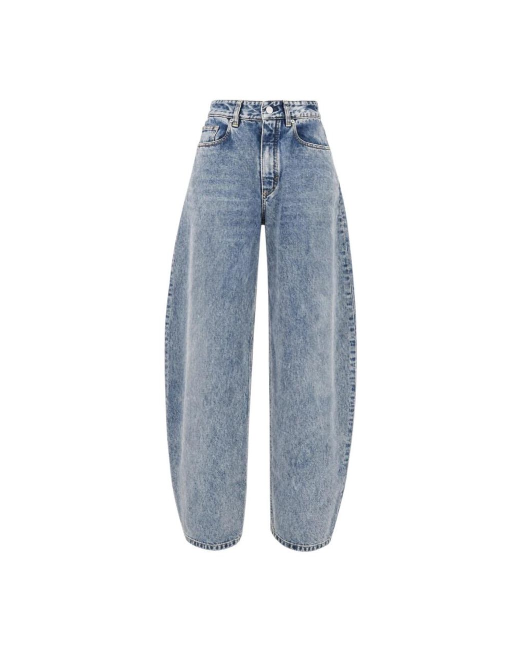 Alaïa Blue Loose Fit Jeans