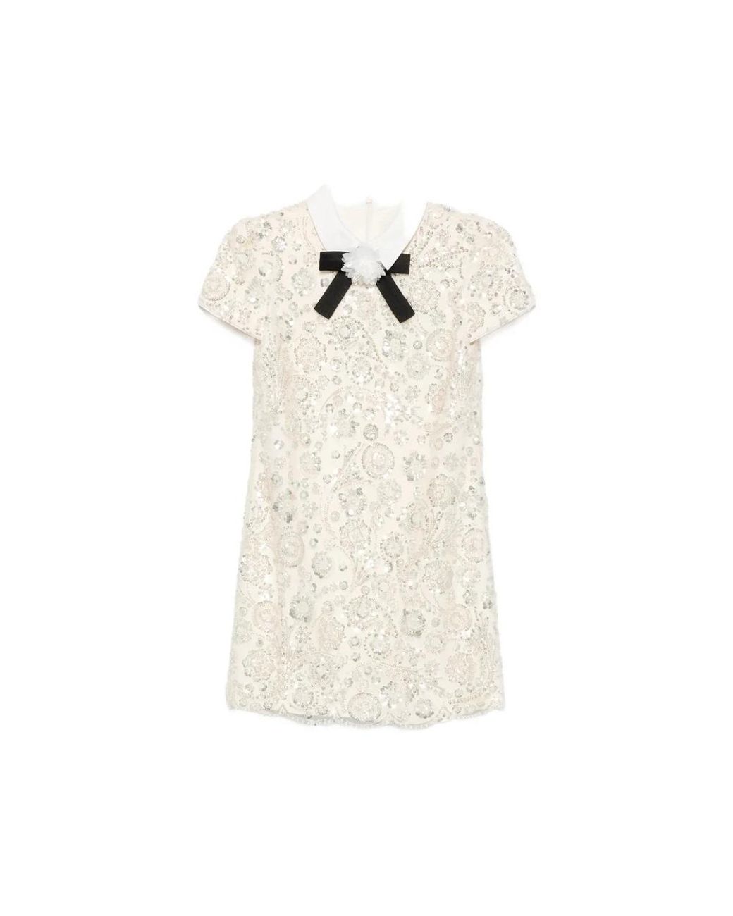 Self-Portrait White Neutrals Dresses