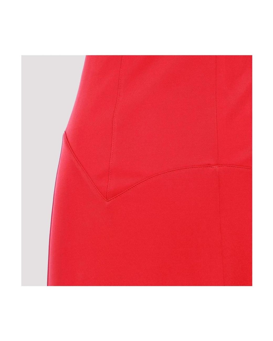 Midi Dresses Lanvin en coloris Red