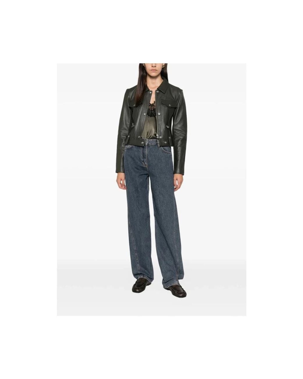 Leather Jackets IRO en coloris Green