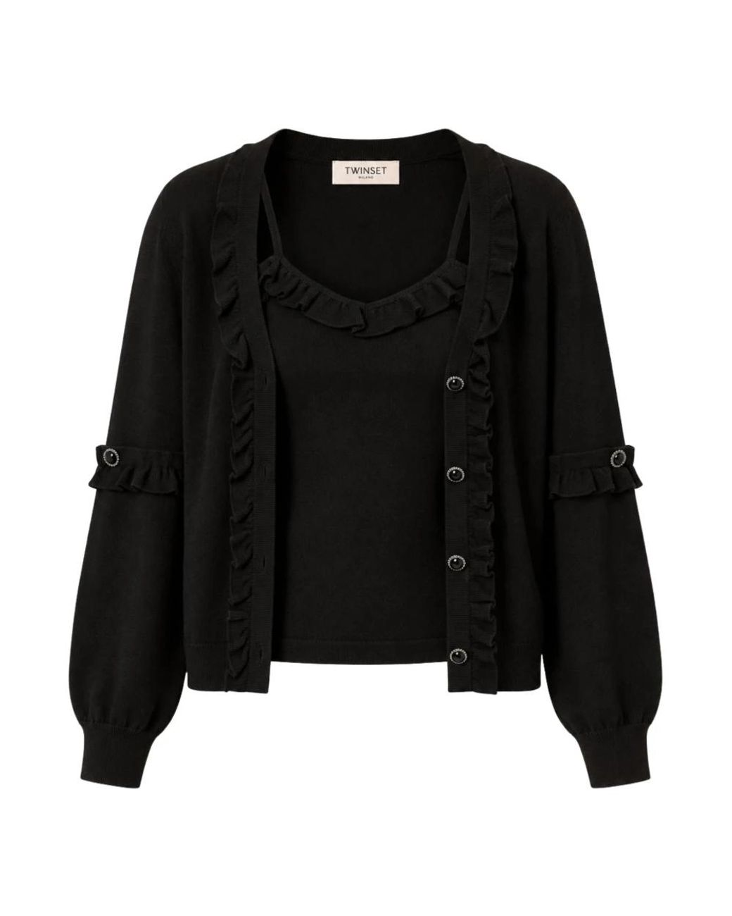Cardigans Twinset en coloris Black