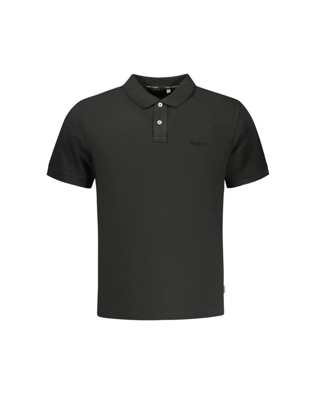 Pepe Jeans Black Polo Shirts for men