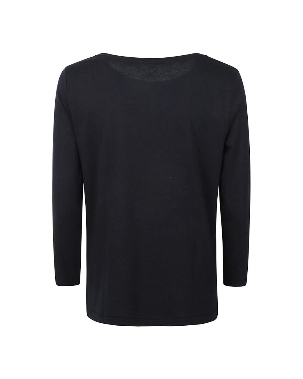 Majestic Filatures Blue Long Sleeve Tops