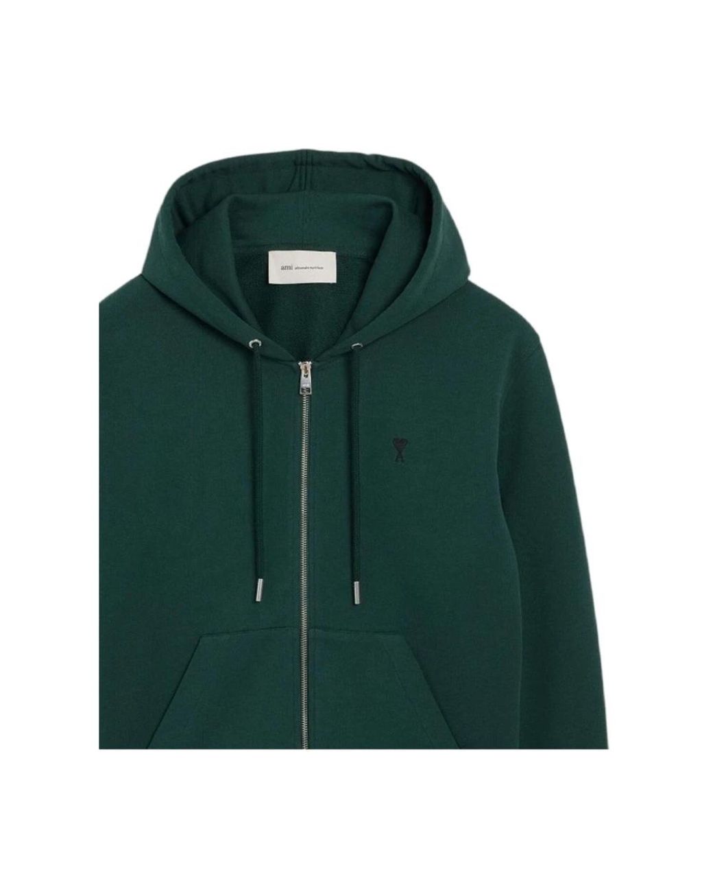 AMI Green Zip-Throughs for men