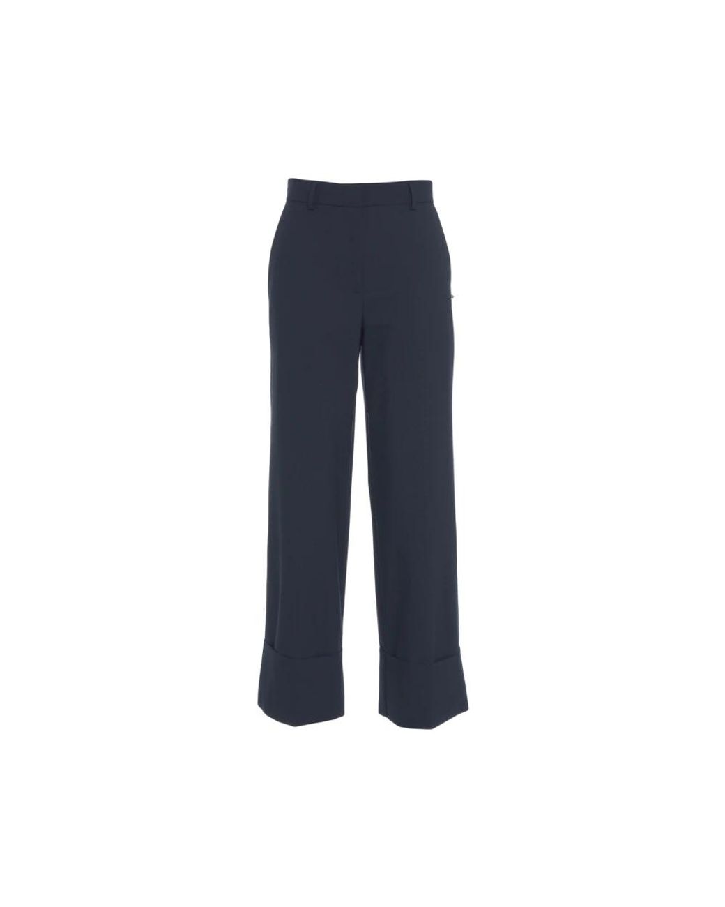 Ottod'Ame Blue Wide Trousers