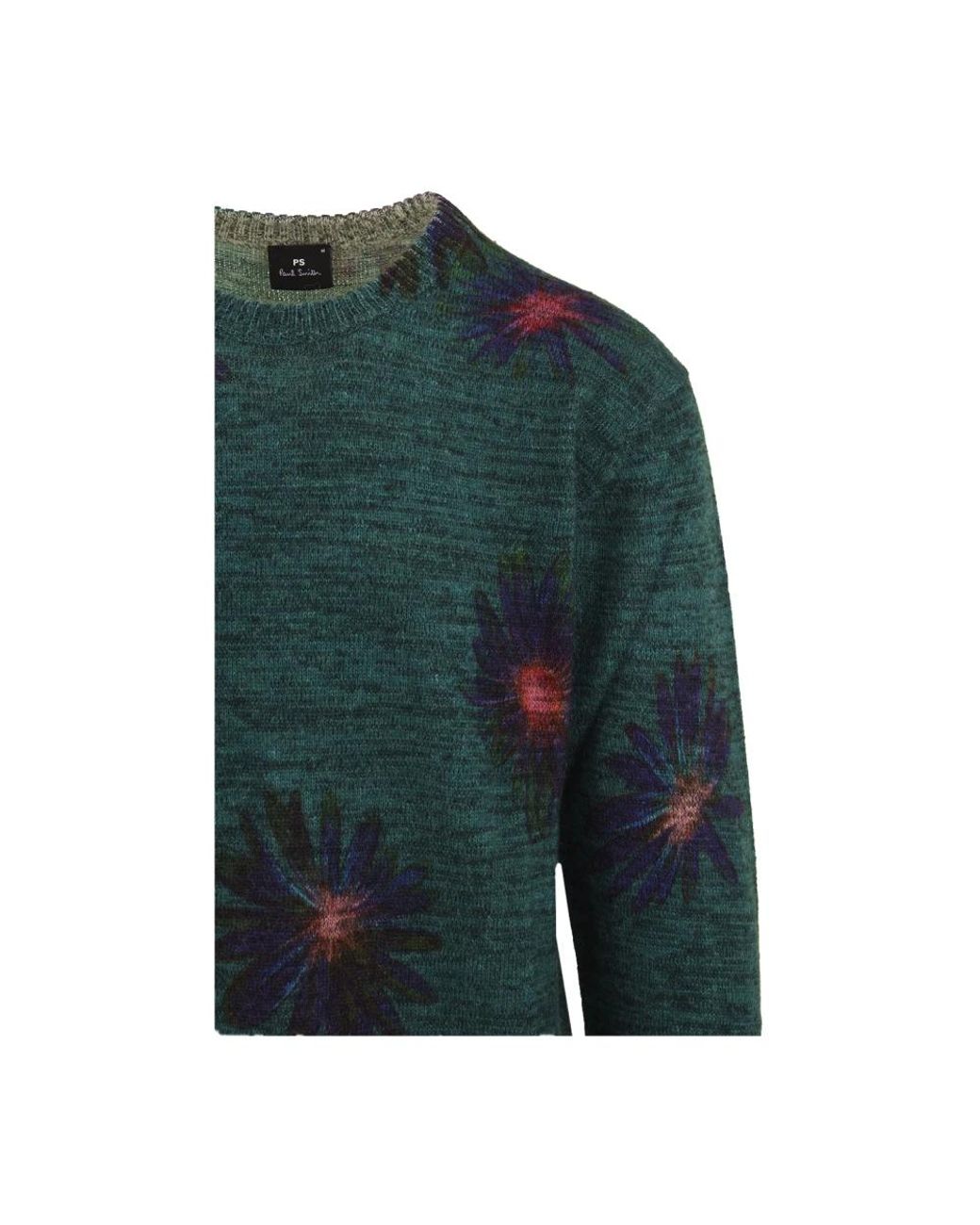 Paul Smith Green Round-Neck Knitwear for men