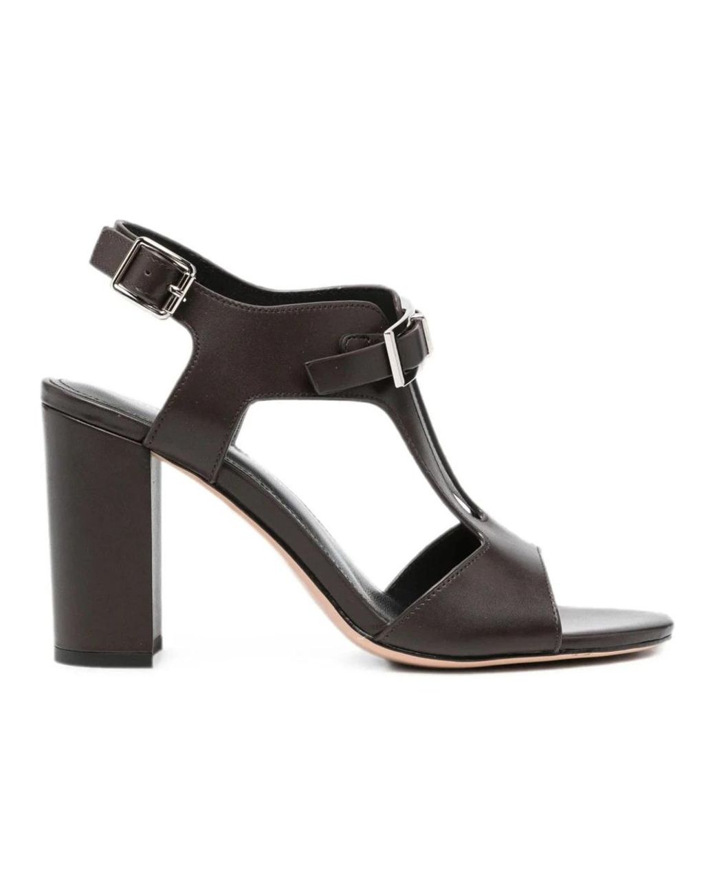 ADRIANNA FERETTI Black High Heel Sandals