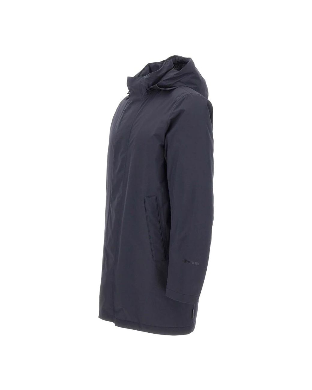 Herno Blue Rain Jackets for men