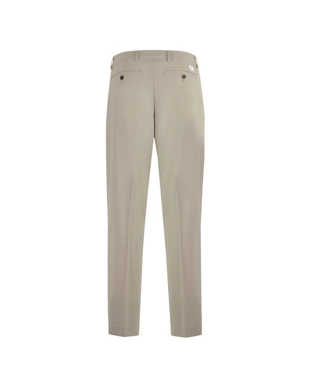 Department 5 Gray Suit Trousers for men