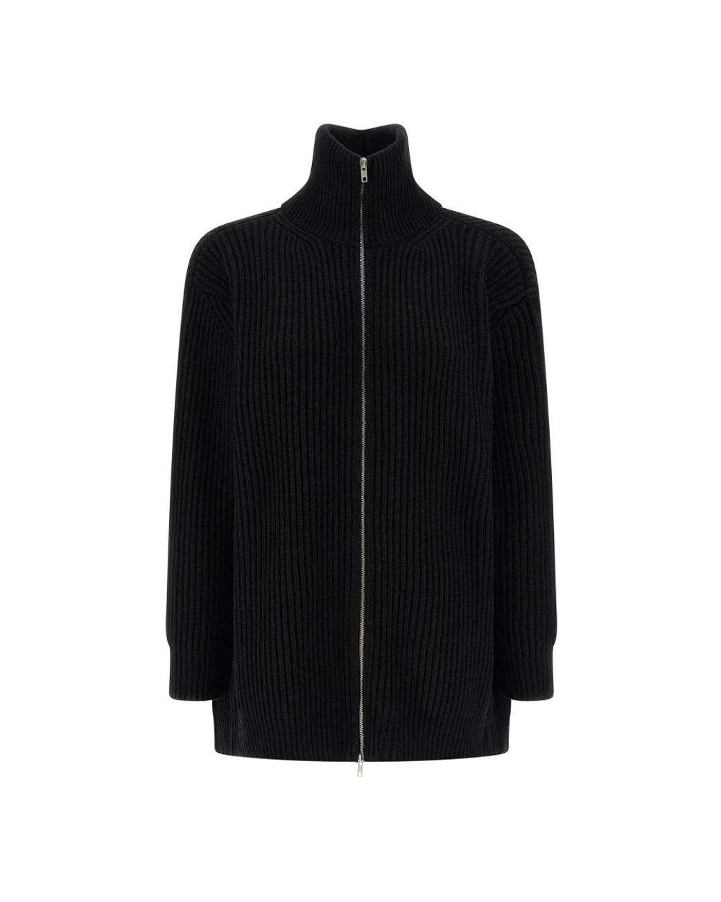 MM6 by Maison Margiela Black Knitted Dresses
