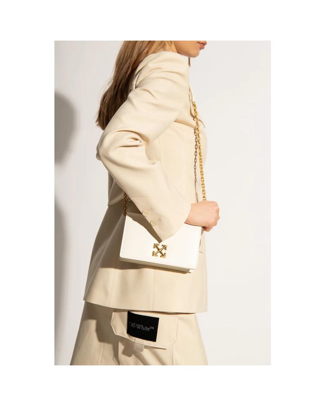 Off-White c/o Virgil Abloh White Cross Body Bags