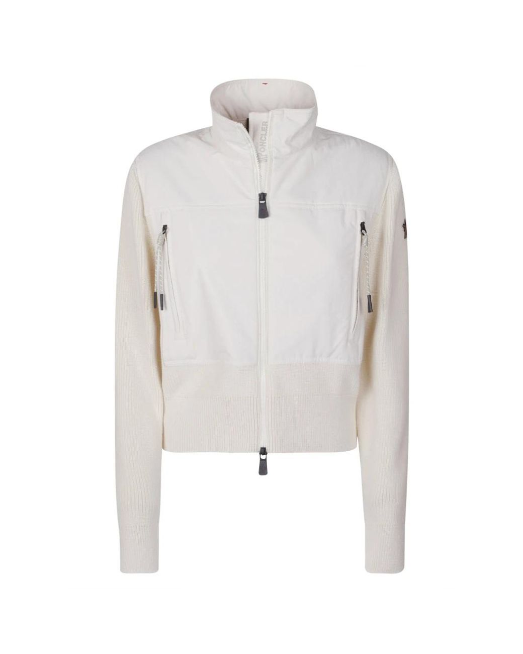 Moncler White Light Jackets