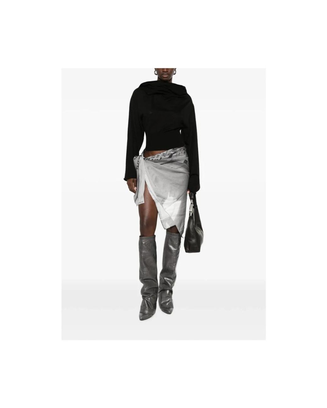 Rick Owens Black Turtlenecks
