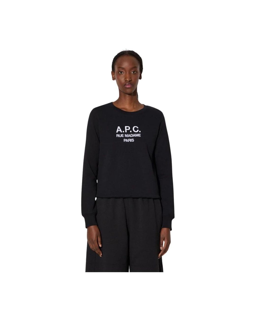 A.P.C. Long Sleeve Tops in het Black