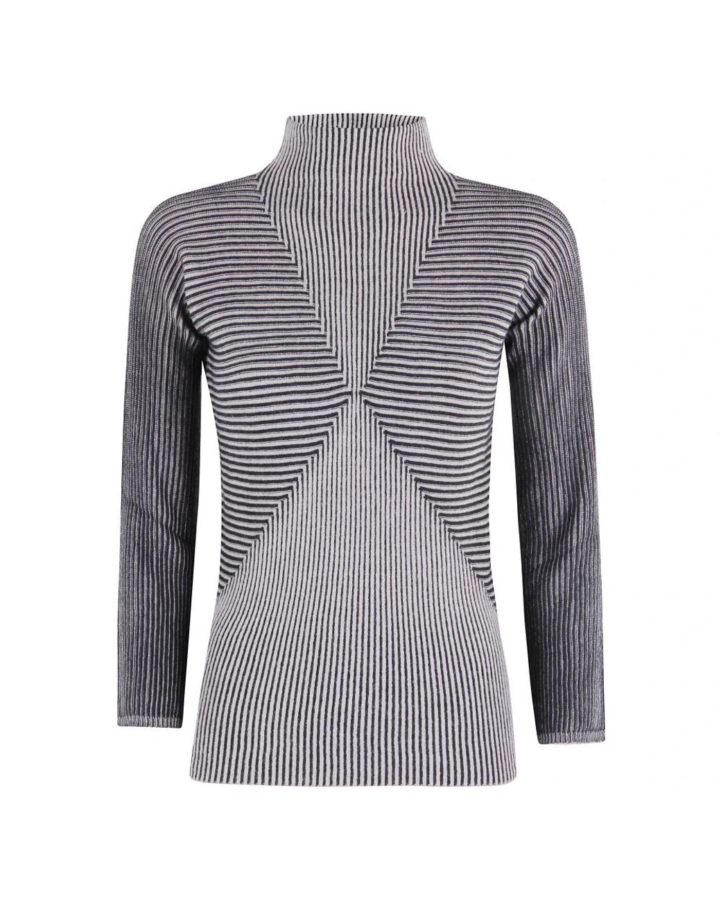 Emporio Armani Blue Turtlenecks
