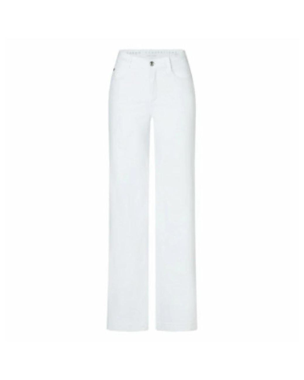 M·a·c White Straight Fit Jeans