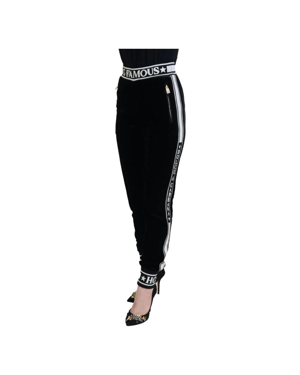 Dolce & Gabbana Black Sweatpants