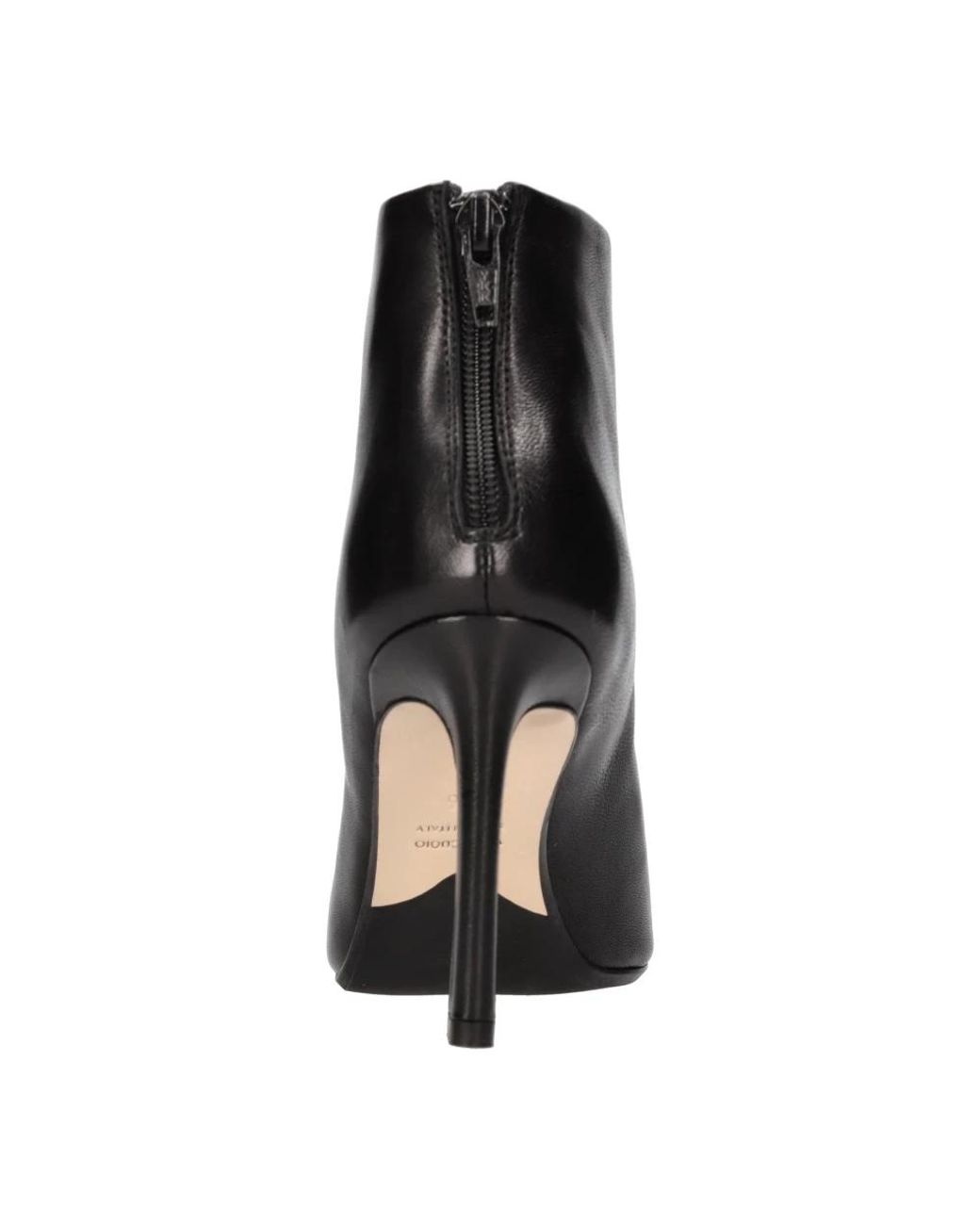 Anna F. Black Heeled Boots