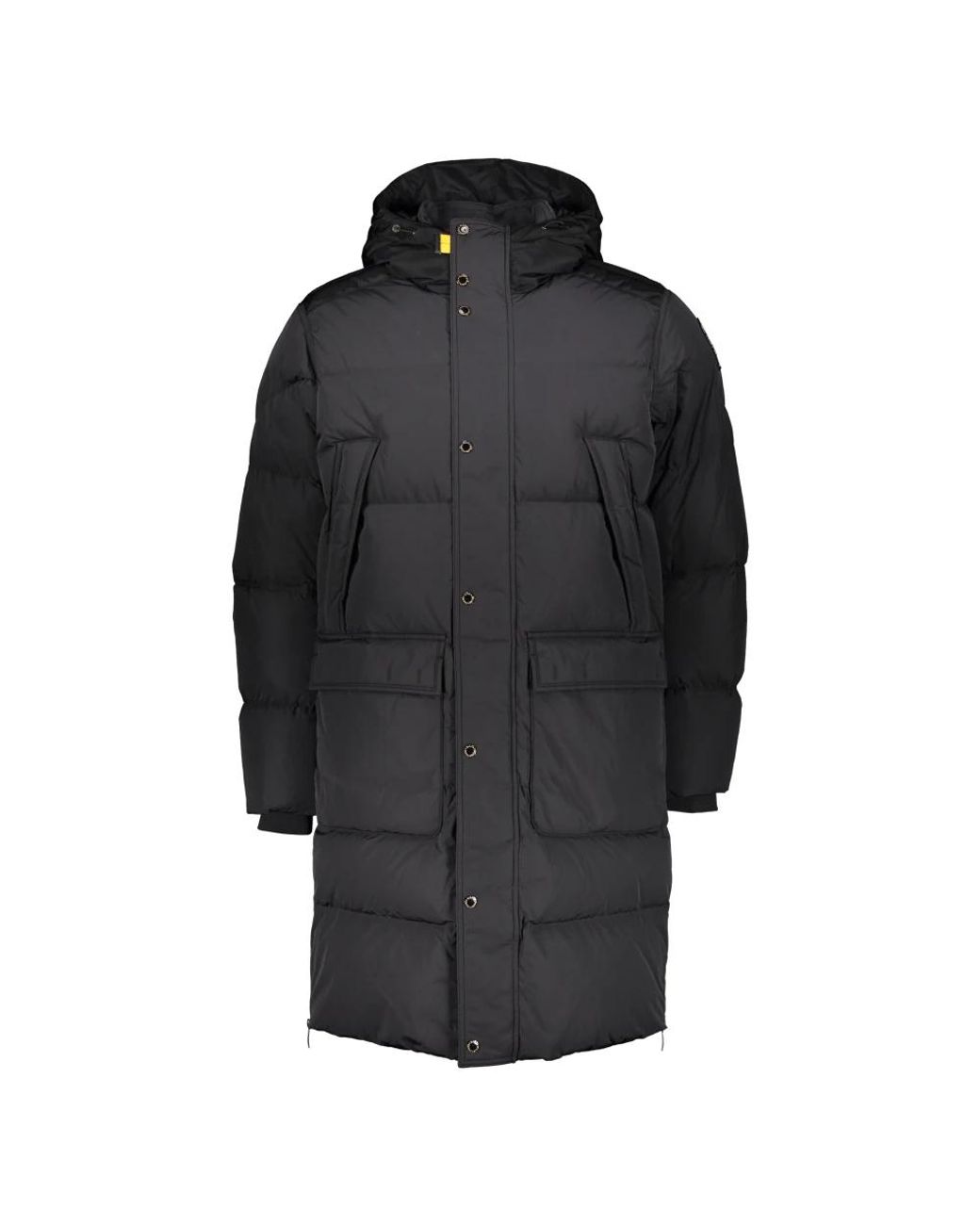 Parajumpers Jassen ,Zwart ,Leer Hooded Parka in het Black voor heren