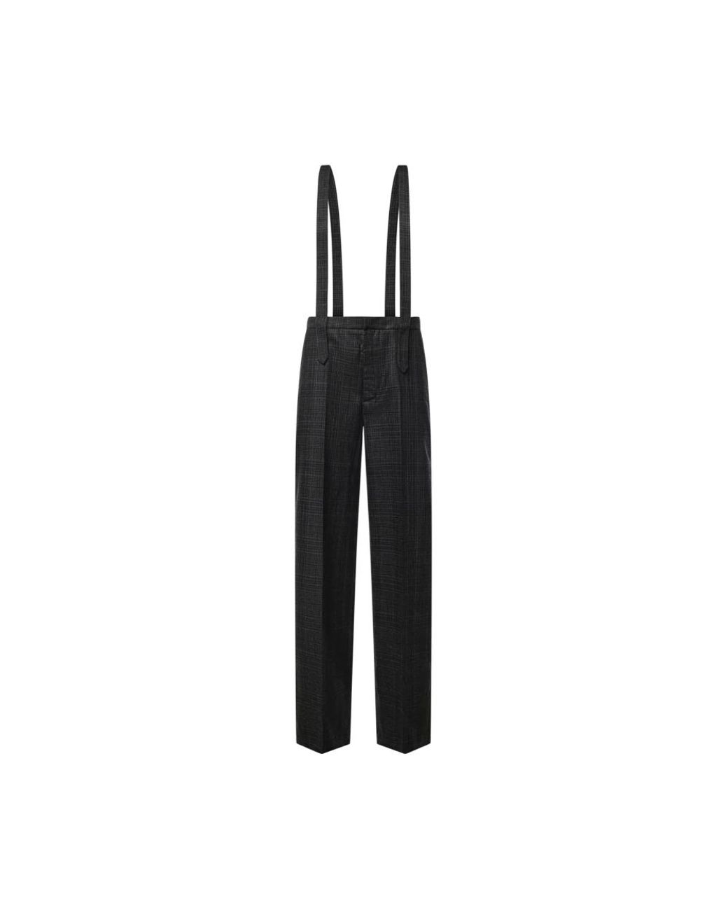 Dondup Black Straight Trousers