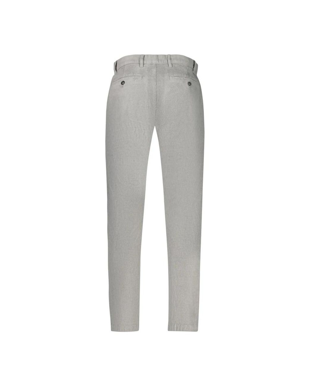 North Sails Gray Slim-Fit Trousers for men