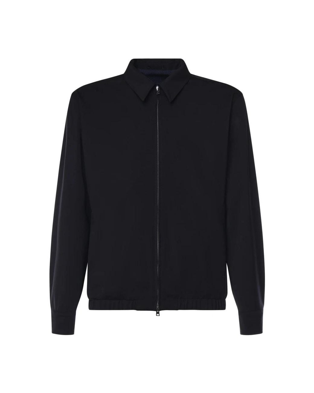 Herno Blue Zip-Throughs for men