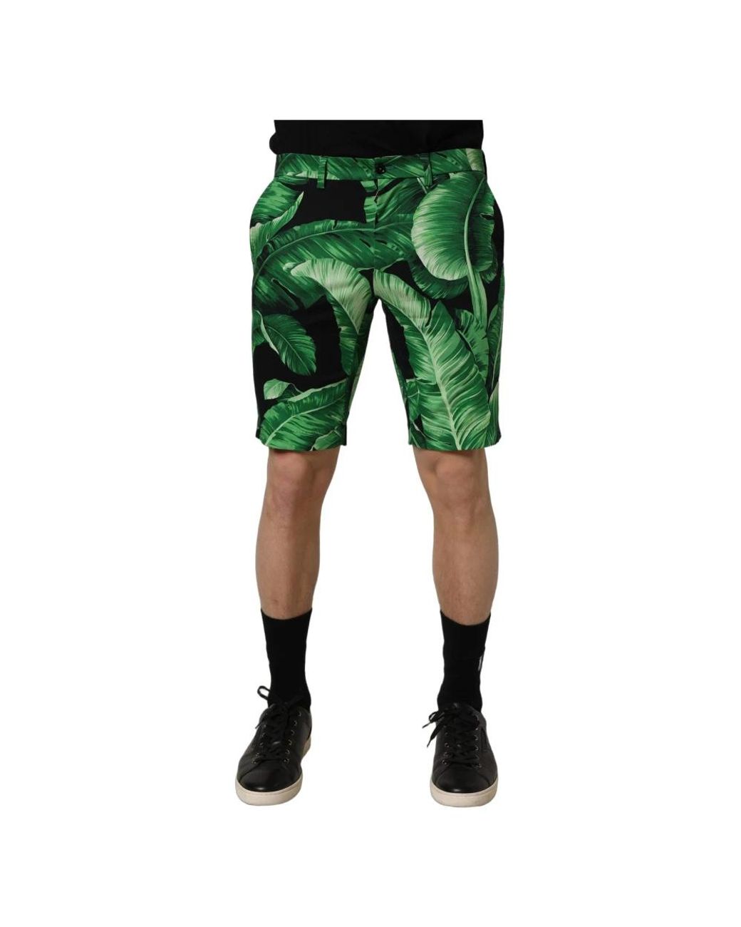 Dolce & Gabbana Green Casual Shorts for men