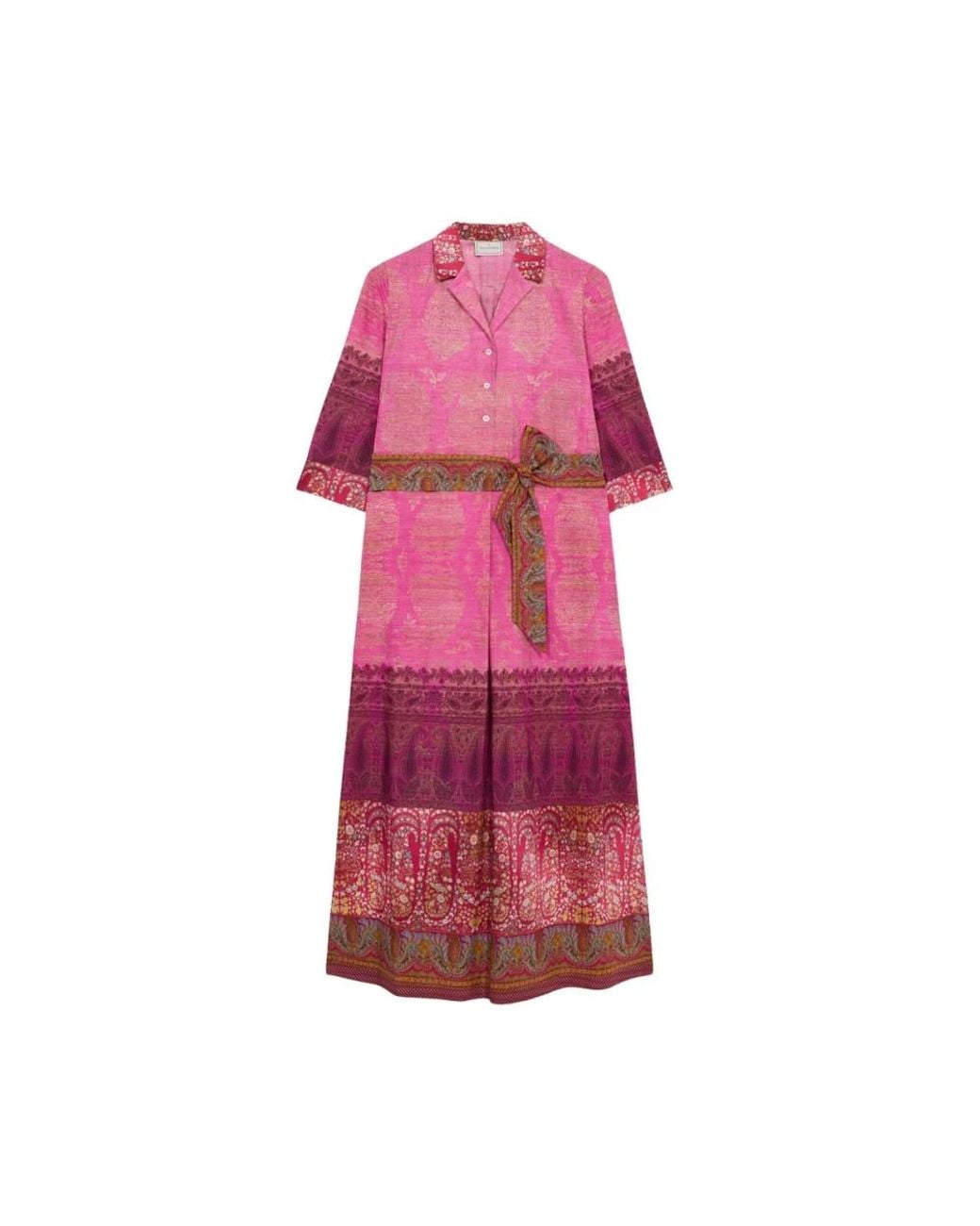 Pierre Louis Mascia Pink Shirt Dresses