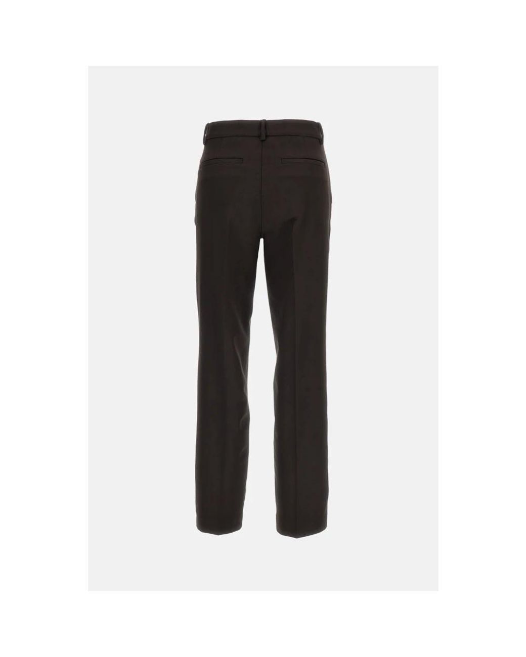 P.A.R.O.S.H. Black Slim-Fit Trousers