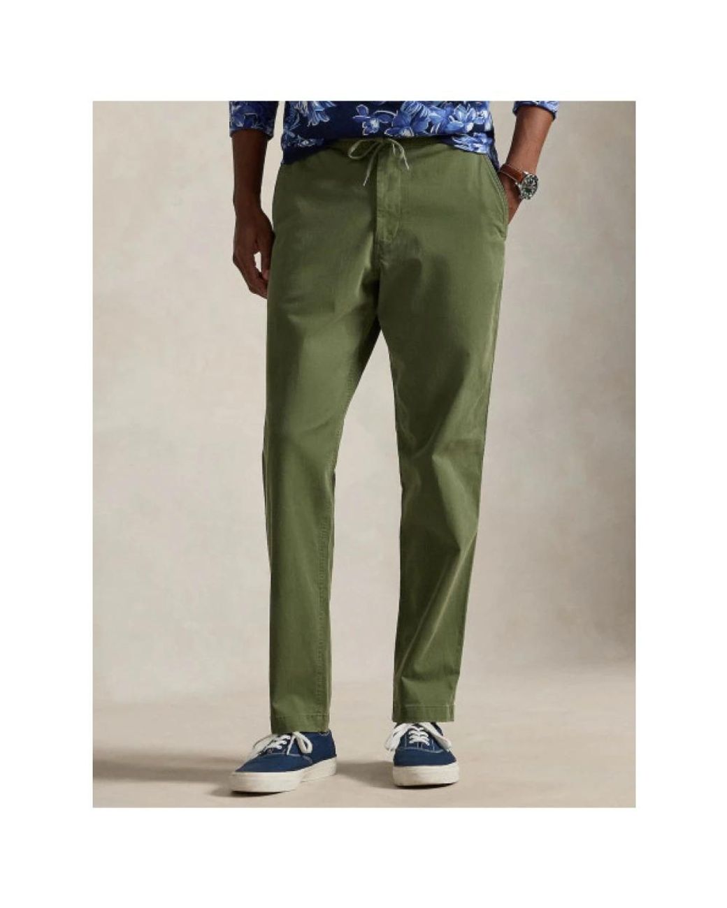 Polo Ralph Lauren Green Slim-Fit Trousers for men