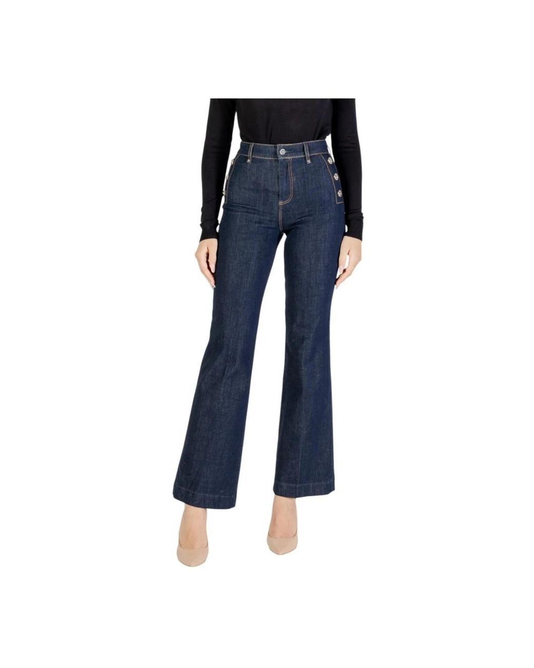 Guess Blue Wide Jeans