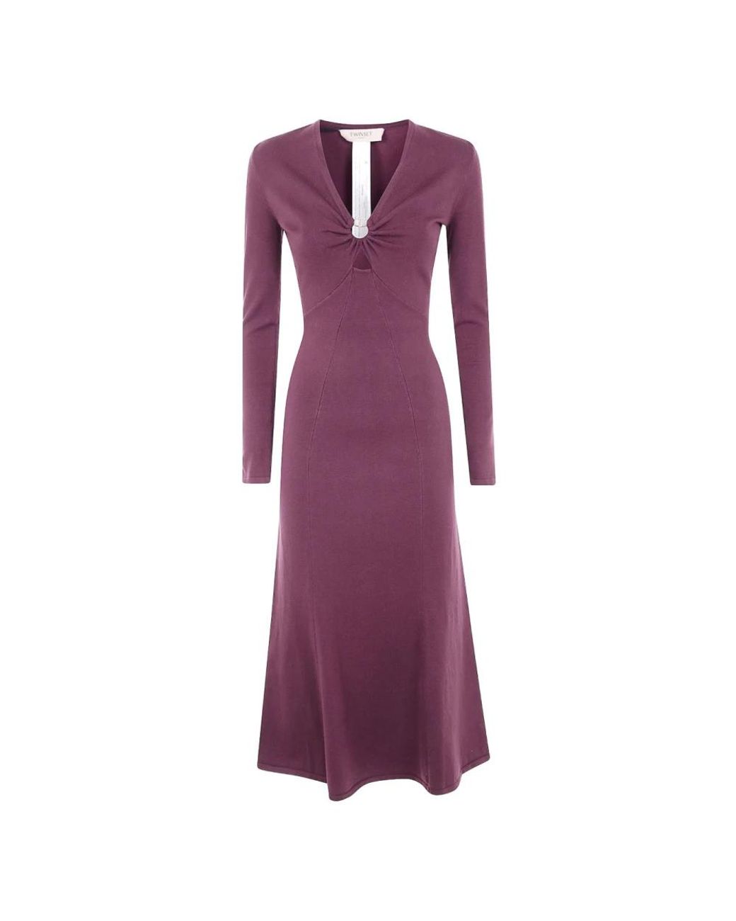 Twinset Kleedjes ,Paars ,Stijlvolle Jurkenset Voor Vrouwen in het Purple