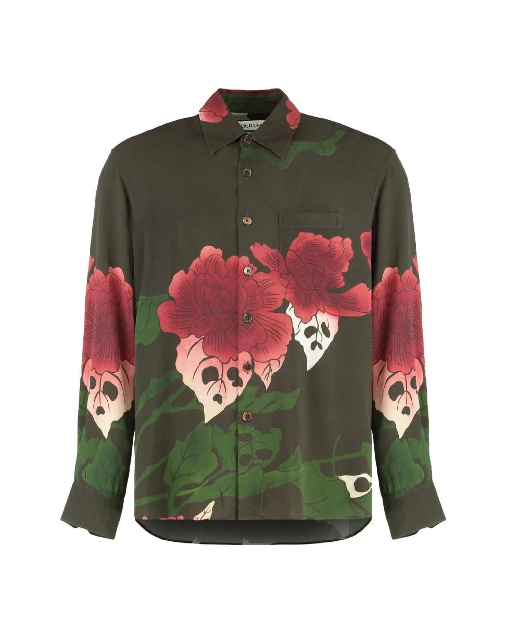 Our Legacy Green Casual Shirts for men
