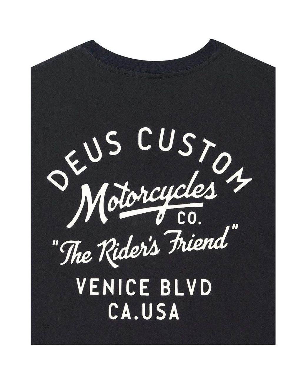 Deus Ex Machina Black T-Shirts for men
