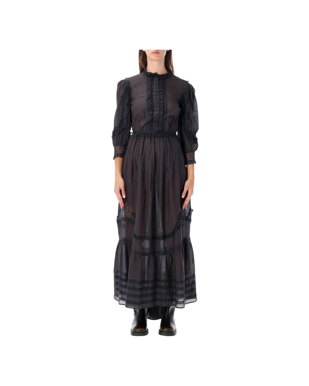 Fortela Black Maxi Dresses