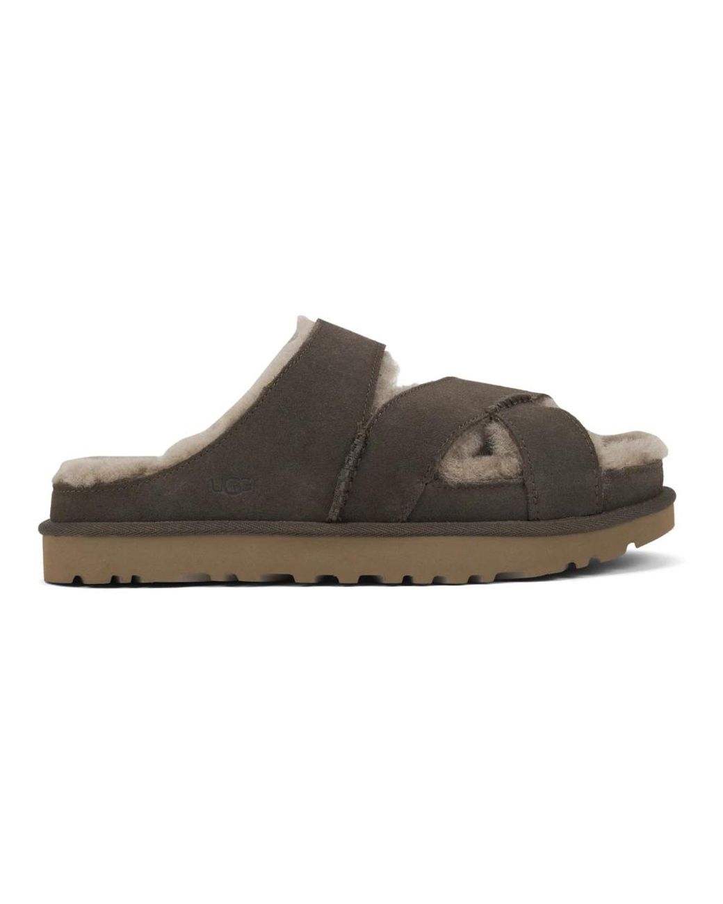 Ugg Brown Sliders