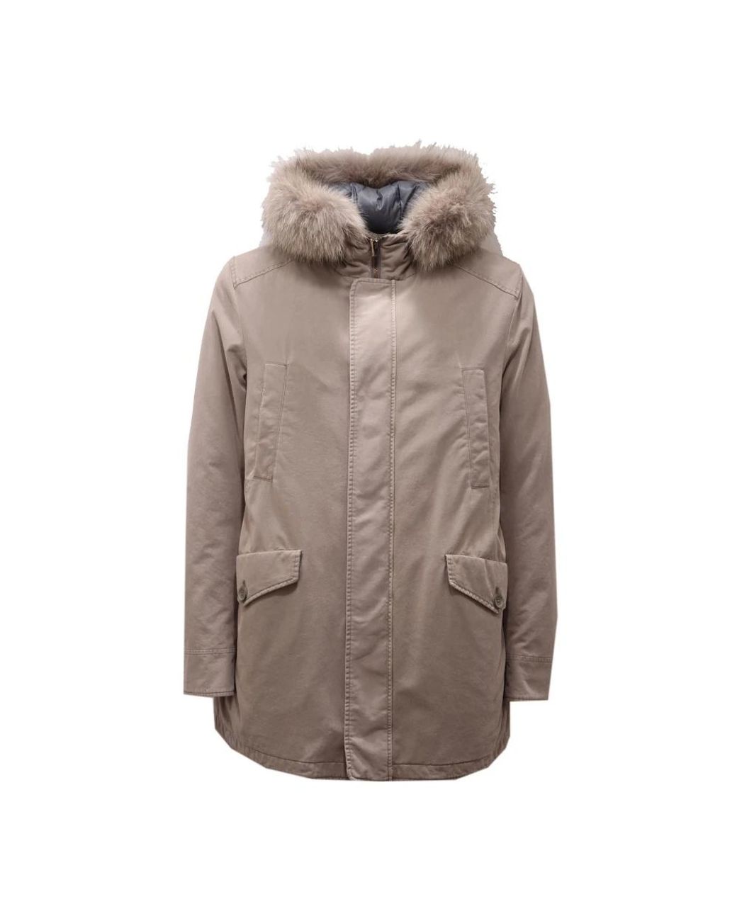 Herno Brown Winter Jackets for men