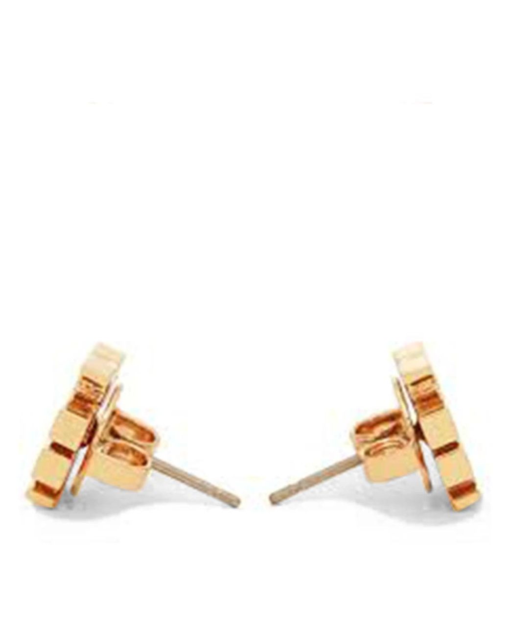 Earrings di Tory Burch in Metallic
