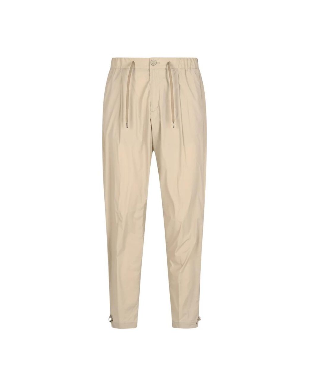 Trousers Herno pour homme en coloris Natural