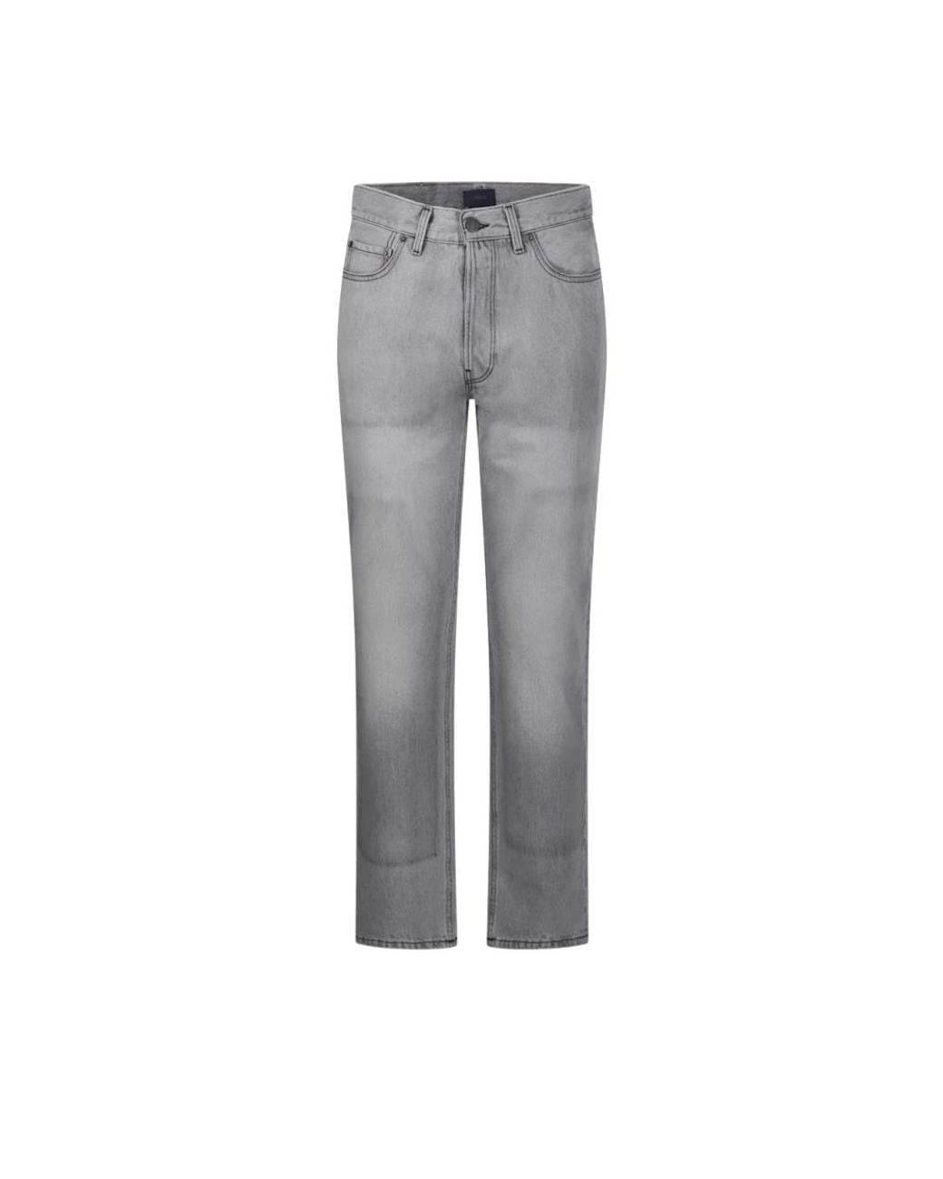 Haikure Gray Straight Fit Jeans for men