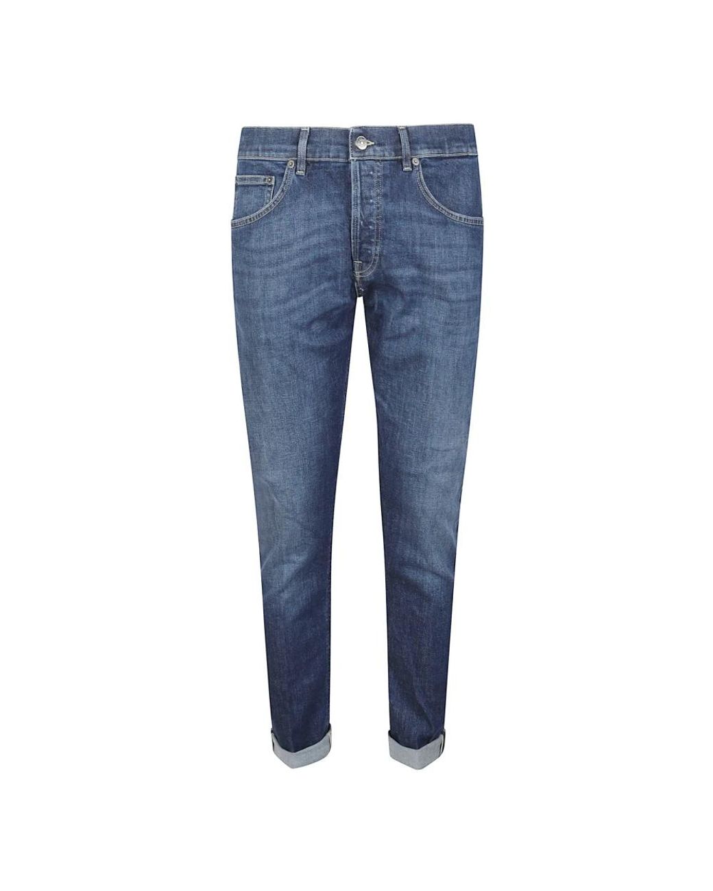 Dondup Blue Slim Fit Jeans for men