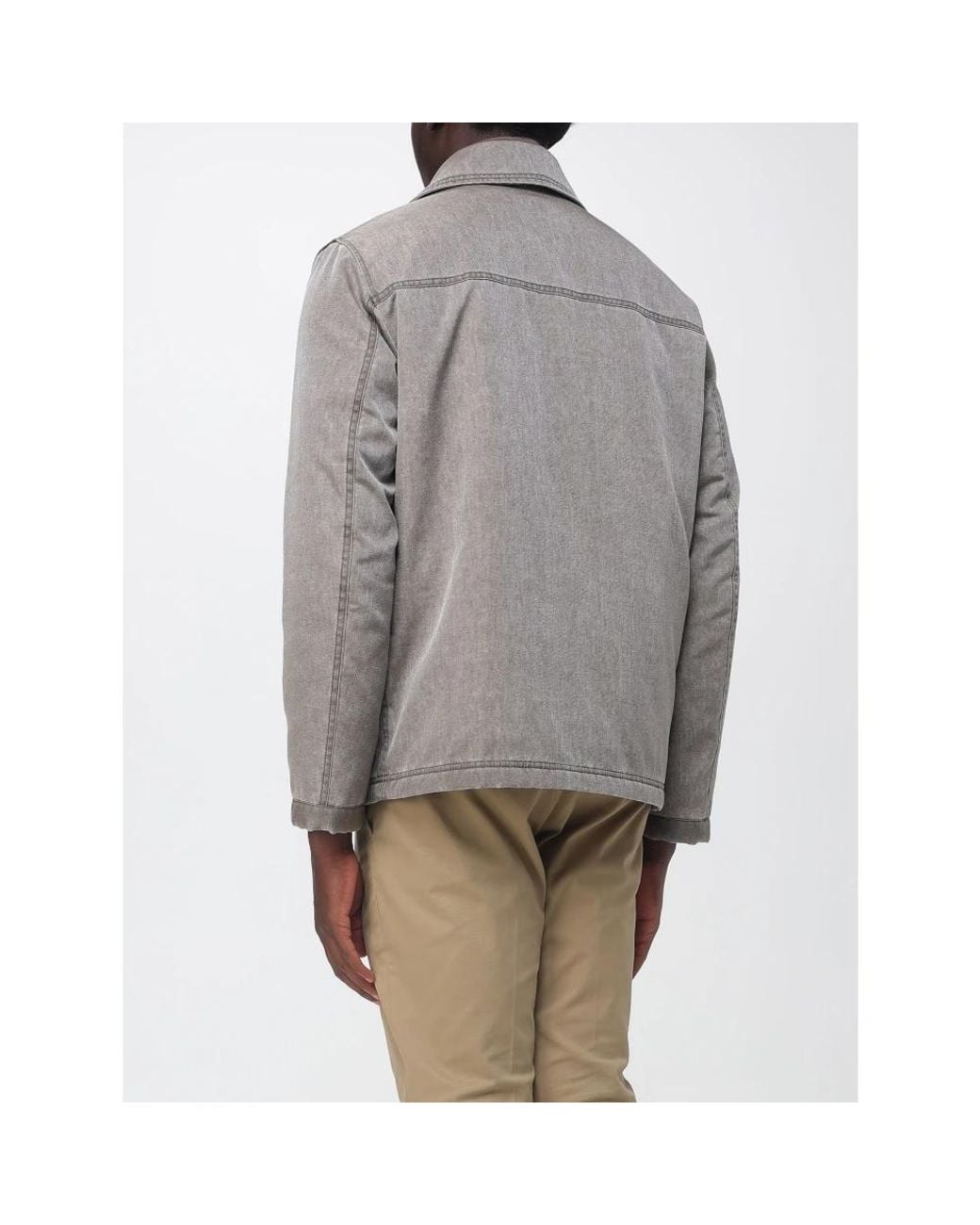 Light Jackets Fay de hombre de color Gray