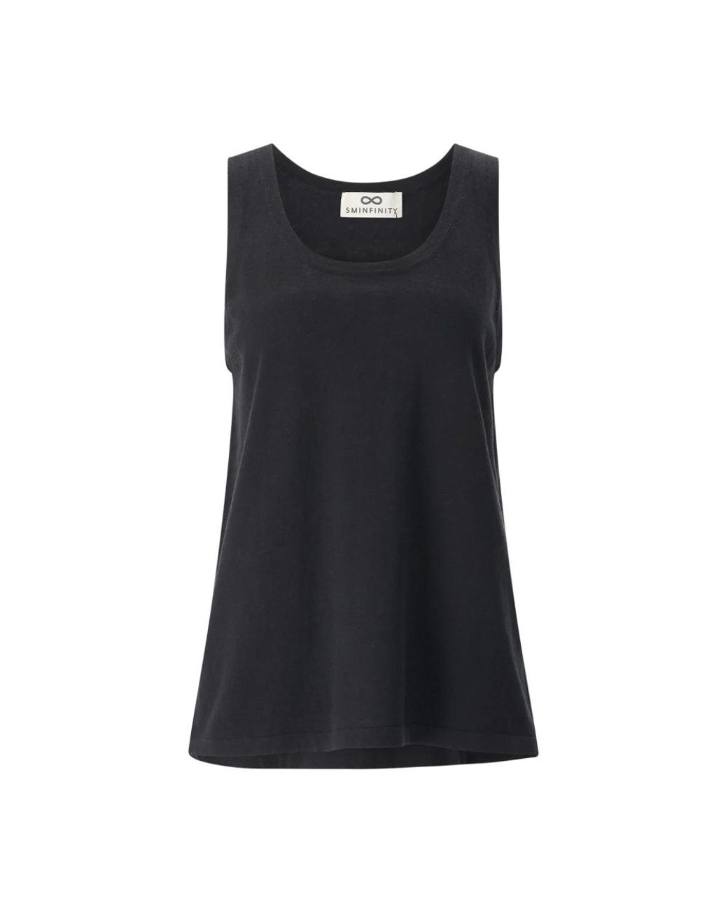 Sleeveless Tops SMINFINITY de color Black