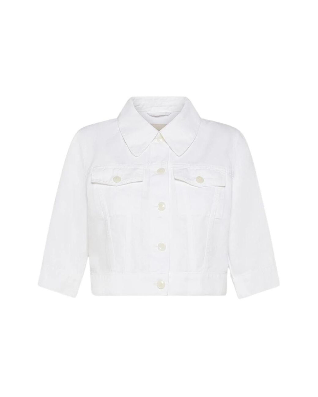 Seventy White Denim Jackets