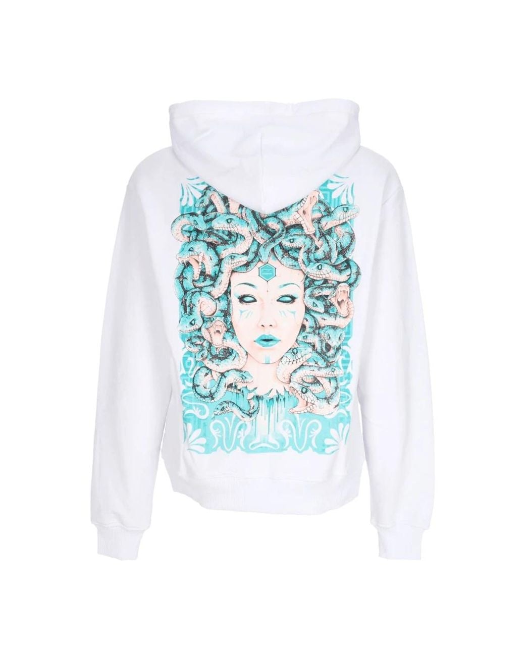 DOLLY NOIRE White Hoodies for men