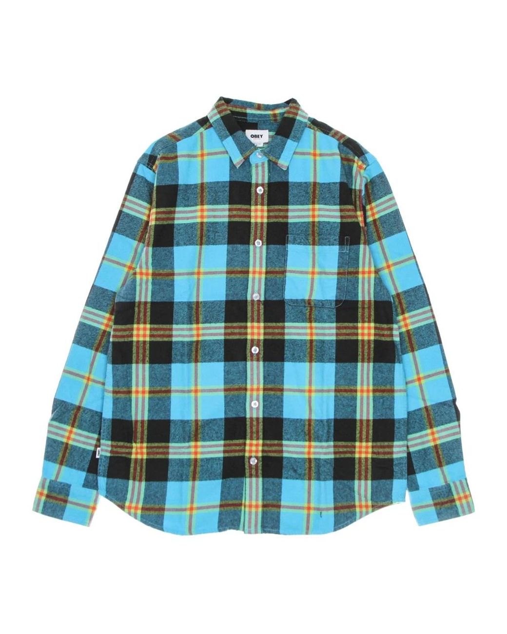 Obey Blue Casual Shirts for men
