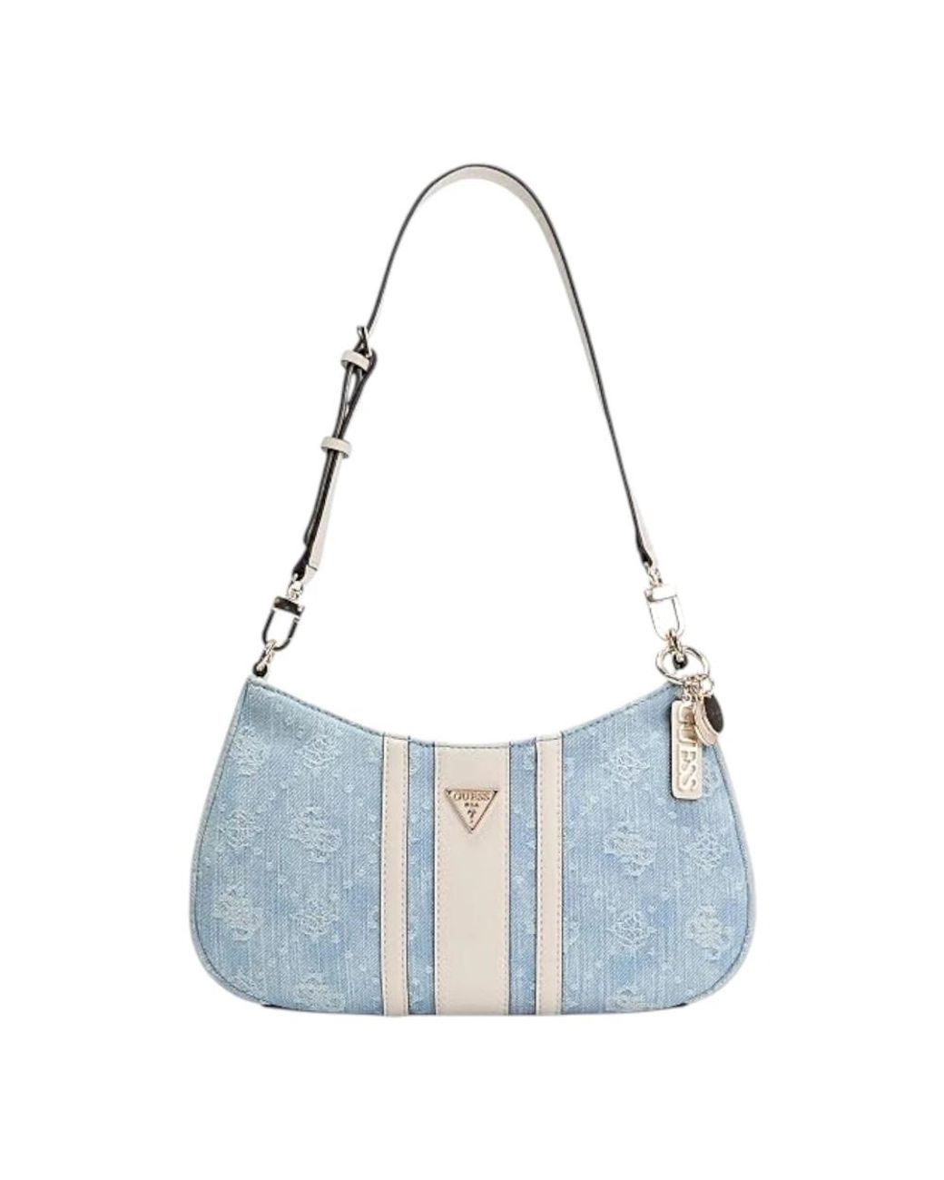 Guess Blue Shoulder Bags