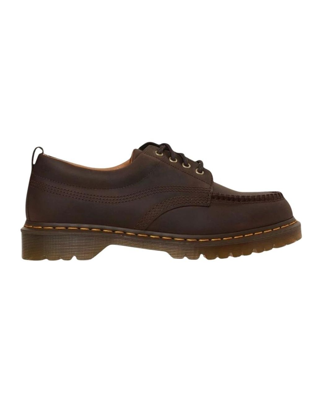 Dr. Martens Brown Laced Shoes for men